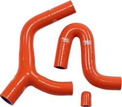 Moose Orange Race Fit Radiator 3 Hose Kit