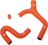 Moose Orange Race Fit Radiator 3 Hose Kit