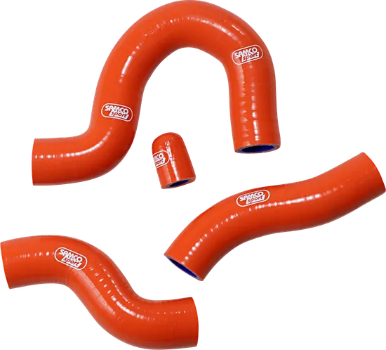 Moose Orange Race Fit Radiator 3 Hose Kit
