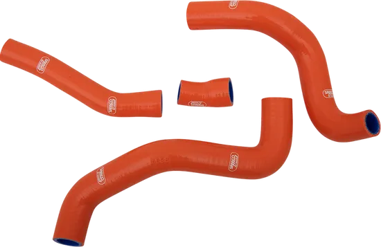 Moose Orange Stock Fit Radiator 4 Hose Kit
