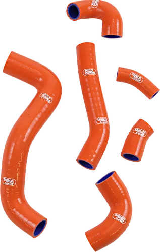 Moose Orange Stock Fit Radiator 6 Hose Kit