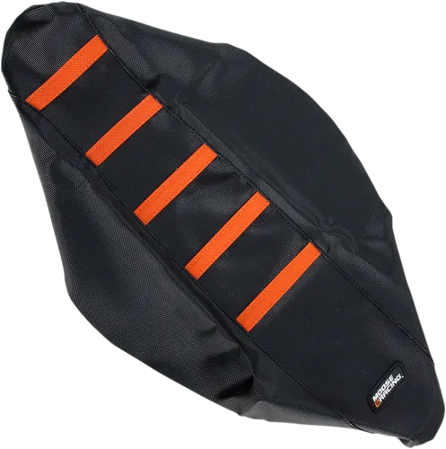 Moose Black Orange Rubber High Trac Ribbed Seat Cover For KTM