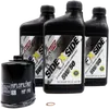 Klotz Engine Oil Service Kit w Black Filter 10W40 5qt