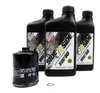 Klotz Engine Oil Change Kit w Black Filter 10W50 3qt