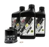 Klotz Engine Oil Change Kit w Black Filter 5W50 3qt