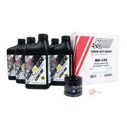 Klotz Engine Oil Change Kit w Black Filter 10W40 5qt