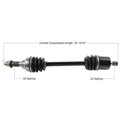 Tytaneum Rear Right or Left Replacement CV Axle