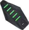 Moose Black Green Rubber High Tract Ribbed Seat Cover For Kawasaki