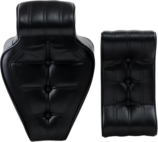 Le Pera Black Pillow Signature II 2up Seat for Custom Rigid Hardtail Frame