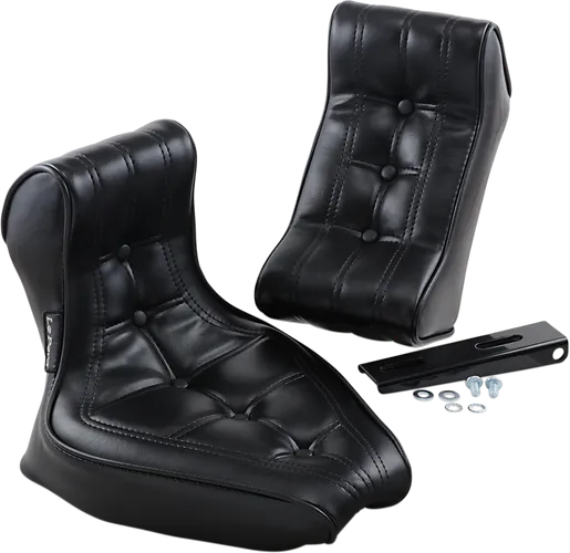 Le Pera Black Pillow Signature II 2up Seat for Custom Rigid Hardtail Frame
