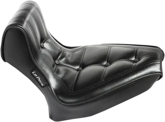 Le Pera Black Pillow Signature II Solo Seat for Custom Rigid Hardtail Frame