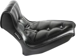 Le Pera Black Pillow Signature II Solo Seat for Custom Rigid Hardtail Frame