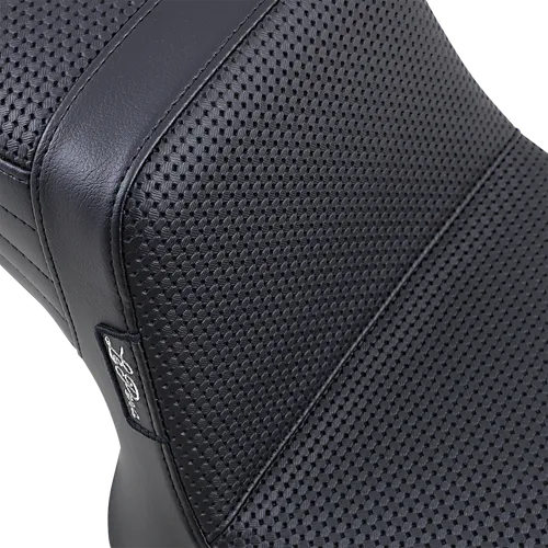 Le Pera Black Basketweave Tailwhip 2up Seat 2