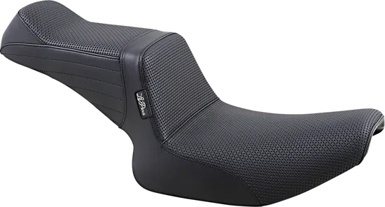 Le Pera Black Basketweave Tailwhip 2up Seat