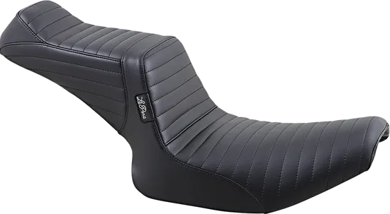 Le Pera Black Pleated Tailwhip 2up Seat