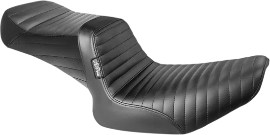 Le Pera Black Pleated Tailwhip 2up Seat 3