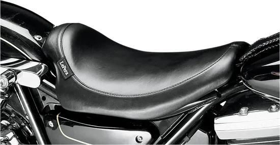 Le Pera Black Smooth Silhouette Solo Seat