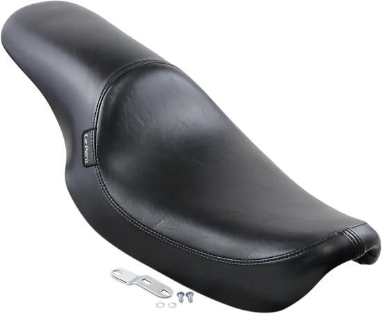Le Pera Black Smooth Silhouette Full Seat 1