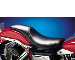 Le Pera Black Smooth Silhouette Full Seat