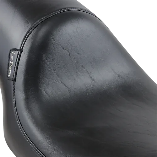 Le Pera Black Smooth Silhouette Full Seat