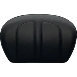 Le Pera Dull Black Maverick Stitch Sissy Bar Backrest Pad