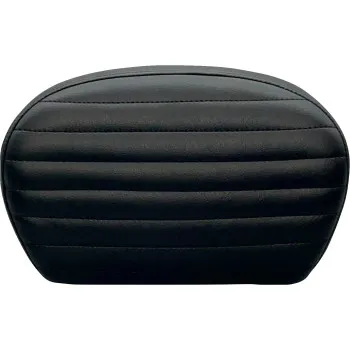 Le Pera Dull Black Pleated Sissy Bar Backrest Pad