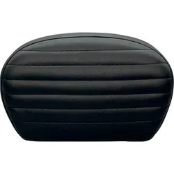 Le Pera Dull Black Pleated  Sissy Bar Backrest Pad