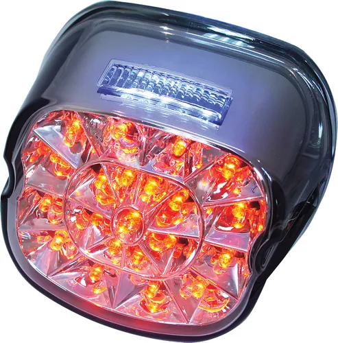 Harddrive Laydown LED Taillight Smoked Lens Upward Plate Lens