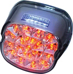 Harddrive Laydown LED Taillight Smoked Lens Upward Plate Lens