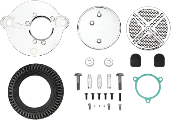 LA Chopper Chrome XXX M8 Air Cleaner Assembly Kit 3
