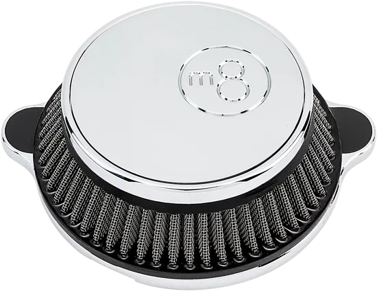LA Chopper Chrome 8 Ball M8 Air Cleaner Assembly Kit 2