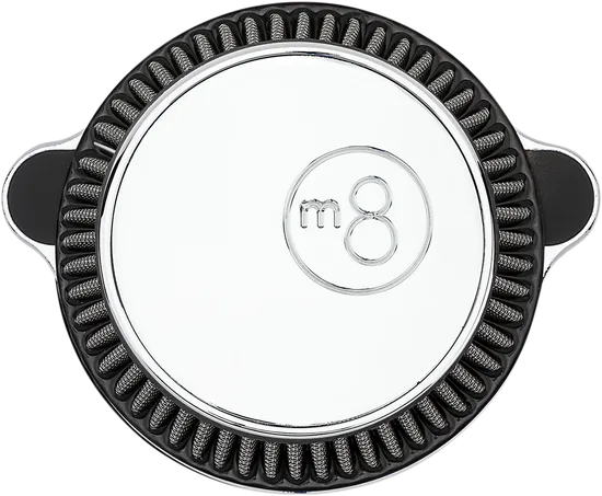 LA Chopper Chrome 8 Ball M8 Air Cleaner Assembly Kit 3