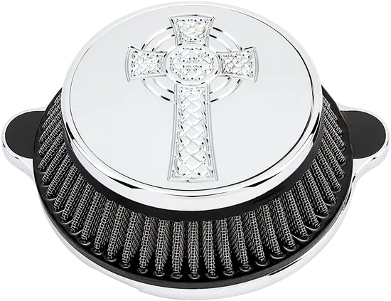 LA Chopper Chrome Celtic Cross Air Cleaner Assembly Kit