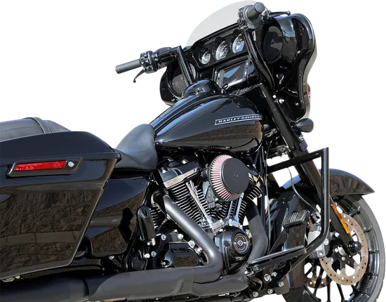 LA Choppers Gloss Black Case Engine Guard
