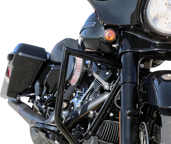 LA Choppers Gloss Black Case Engine Guard