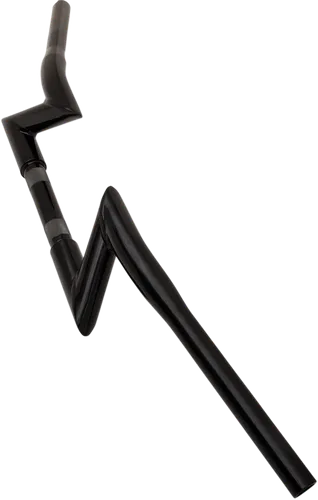 LA Chopper 1.25in Black Outlaw Z Style Handlebar 2.75in Rise