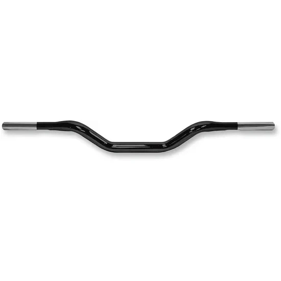 LA Chopper 1.25in Black Hefty Superbar Handlebar 3in Rise