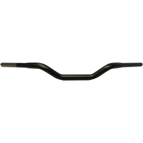 LA Chopper 1.25in Flat Black Hefty Superbar Handlebar 3in Rise