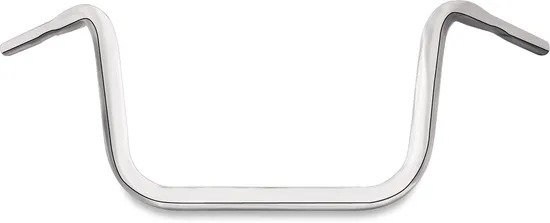 LA Chopper 1.25in Chrome Hefty Ape Hanger Handlebar 10in Rise 1