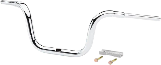 LA Choppers Chrome 1.5 Traditional Ape Hanger Handlebar 10 Rise