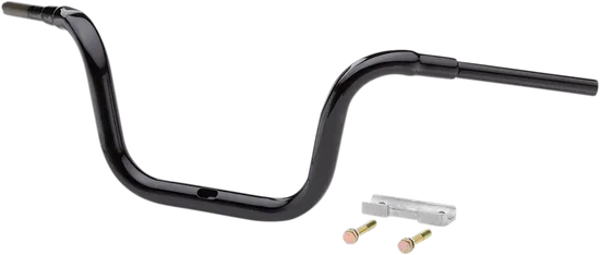 LA Choppers Black 1.5 Traditional Ape Hanger Handlebar 10 Rise 2