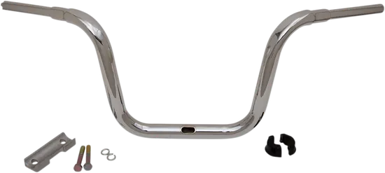 LA Choppers Chrome 1.5 Traditional Ape Hanger Handlebar 12 Rise
