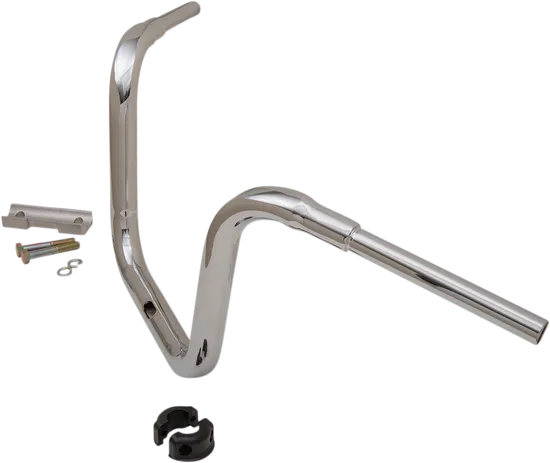 LA Choppers Chrome 1.5 Traditional Ape Hanger Handlebar 12 Rise