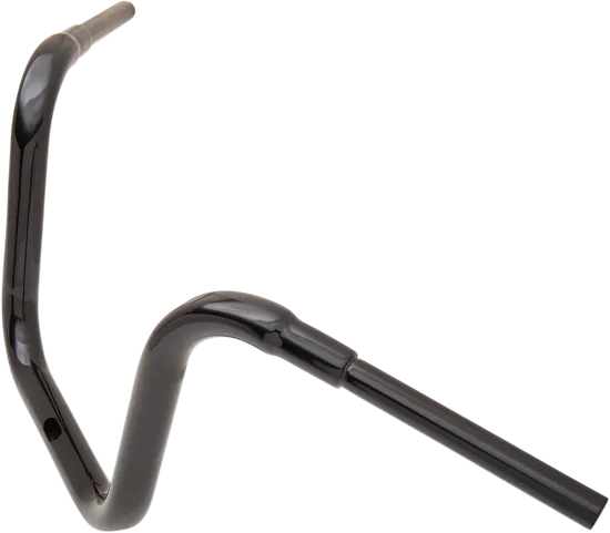 LA Choppers Black 1.5 Traditional Ape Hanger Handlebar 12 Rise
