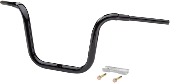 LA Choppers Black 1.5 Traditional Ape Hanger Handlebar 12 Rise