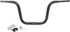 LA Choppers Black 1.5 Traditional Ape Hanger Handlebar 12 Rise