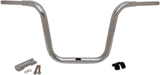 LA Choppers Chrome 1.5 Traditional Ape Hanger Handlebar 14 Rise