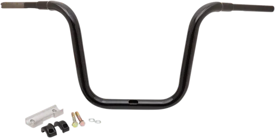 LA Choppers Black 1.5 Traditional Ape Hanger Handlebar 14 Rise