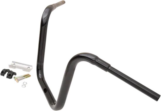 LA Choppers Black 1.5 Traditional Ape Hanger Handlebar 14 Rise