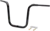 LA Choppers Black 1.5 Traditional Ape Hanger Handlebar 16 Rise